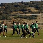 Προετοιμασία για τον αγώνα με τον Πανιώνιο