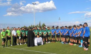 Αγιασμός για τις ομάδες υποδομής