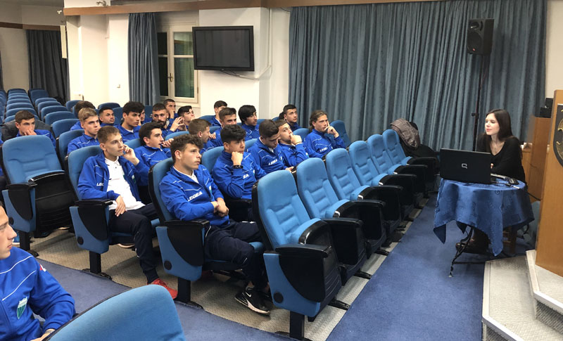 1η επιστημονική ημερίδα των τμημάτων υποδομής της ΠΑΕ Λεβαδειακός
