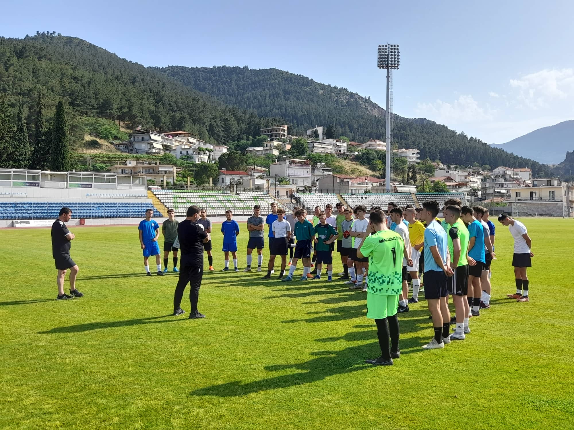 130 παίκτες στις δοκιμές των υποδομών