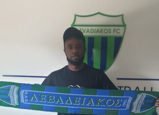 Ο Kazenga LuaLua στον ΛΕΒΑΔΕΙΑΚΟ
