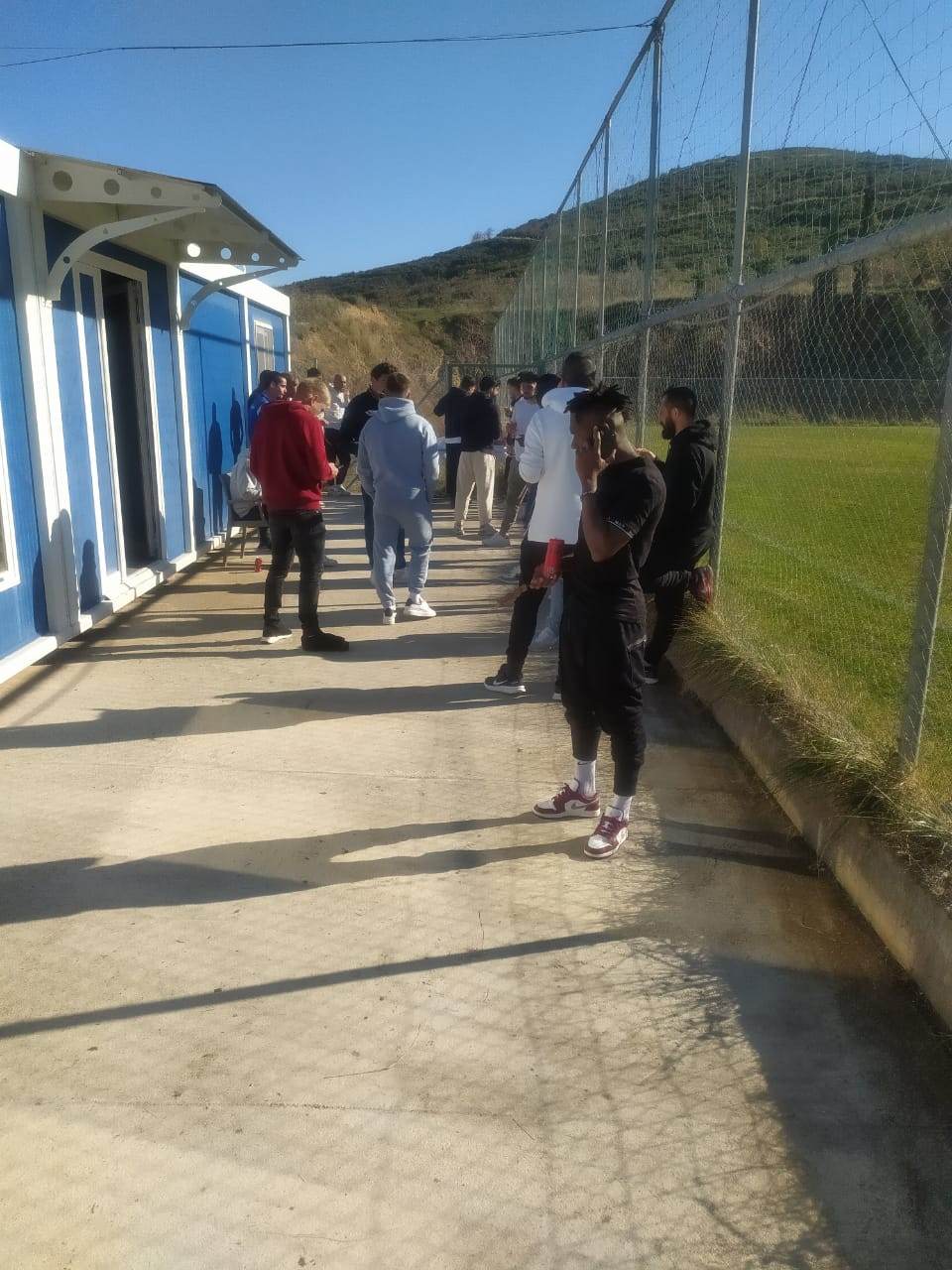 Προπόνηση και μπάρμπεκιου στη Χαιρώνεια