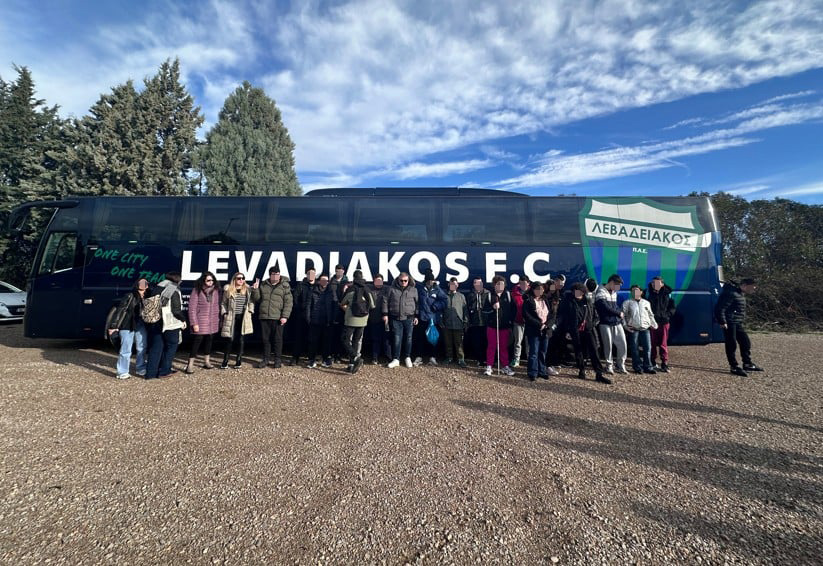 Μία ημέρα δίπλα στον Λεβαδειακό για τα παιδιά του ΕΝ.Ε.Ε.ΓΥ.-Λ Χαλκίδας